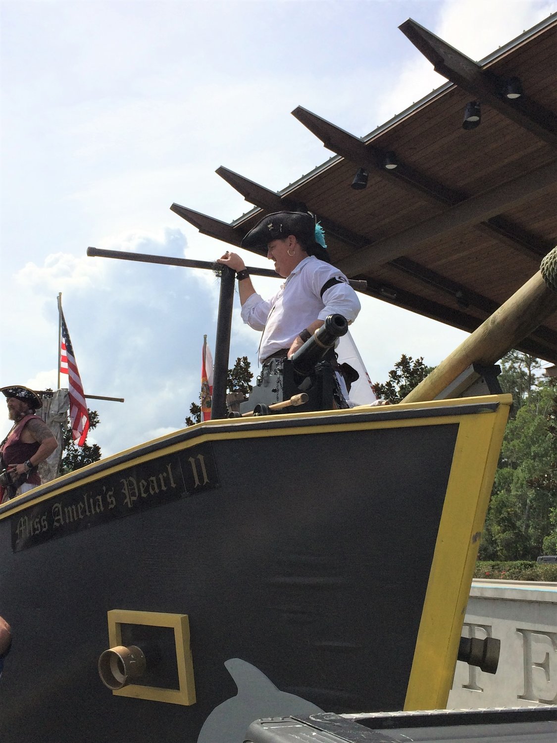 "Pirates" invade the Nocatee Farmers Market.